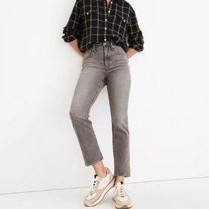 MADEWELL | Slim Demi-Boot Jeans in Brookford Wash